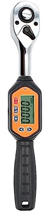 LLOOPK Chiave dinamometrica digitale, 100 Nm 1/2 '' pollici display digitale mini chiave dinamometrica set bici regolabile strumenti di riparazione auto a cricchetto senza fili