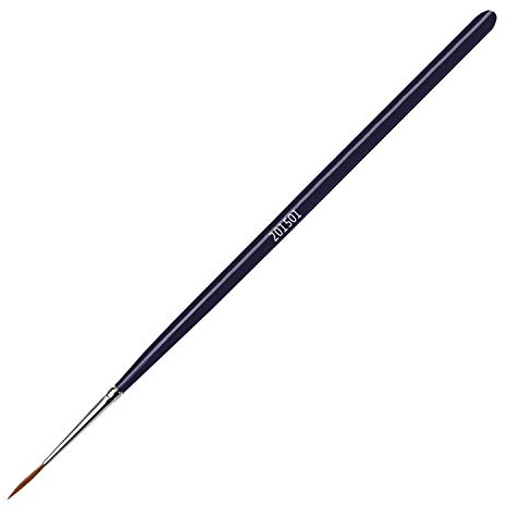 KREUL 201501 - Solo Goya Künstlerpinsel mit Besatz aus feinem, imitiertem Rotmarderhaar, ideal für feine Konturen, Pinsel für den gehobenen Anspruch, sehr gute Farbaufnahme, Halbschlepper, Größe 1