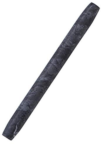 JLCP Mattarello di Marmo Naturale, 25 Cm Cucina Rofessionale Anti-Aderente Rullo per Pasta per Pizza/Pasta/Crosta di Torta/Biscotti/Glassa Fondente,Nero