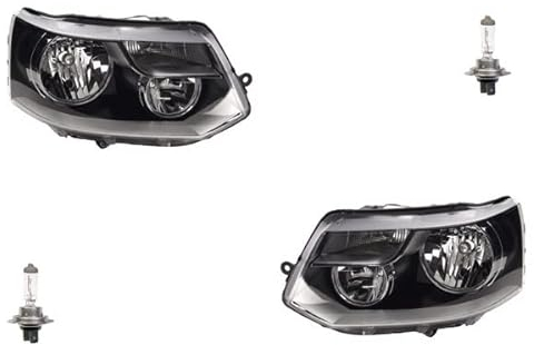 Johns, Scheinwerfer Halogen passend für VW Transporter Set T5 09- H15 mit H7 L R m. TFL