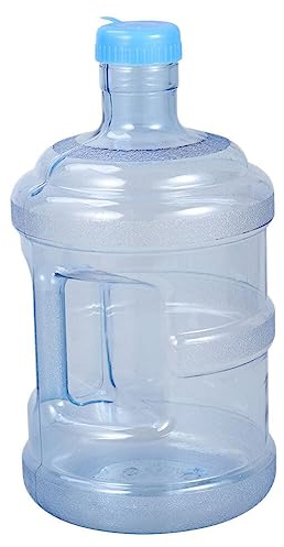 CLISPEED 3L Plastic Water Bucket with Handle Heat-Resistant Jug for Home Office Outdoor Activities and Camping
