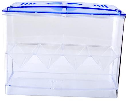 WOONEKY Freistehende Kleine Fischausbrutbox Ohne Spalten Selbstschwimmend Stabile Isolation Für Fischbrut Einfach Zu Reinigen Langlebiges Material Für Aquarium Und Fischzucht