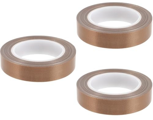 MUCKLILY 3-teiliges Leckversiegelungsband Für Die Isolierung Von Vakuumiermaschinen Ptfe-band Einfach Anzuwendendes Handversiegelungsband