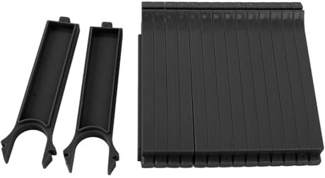 Hztyyier Grille de Refroidissement pour Plaque de Cuisson, Support pour Plateaux Peu Encombrants avec Rangement Empilable en Plastique Réutilisable pour Table de Cuisine (Long)