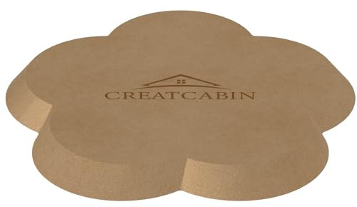 CREATCABIN Blumen Töpferformen Tellerformformen Keramikformen Aus Holz Teller Tablettformen Tonwerkzeuge Töpferwerkzeuge Ton Trockenbrett Keramik Slump Formen Zum Herstellen von Handbauplatten 15x15cm