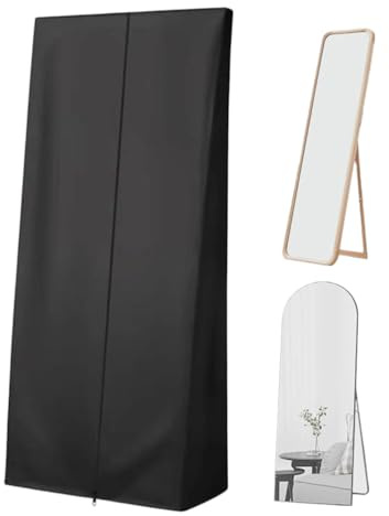 Schermo a specchio | Specchio a lunghezza alta con protezione idrorepellente, protezione durevole argentata per soggiorno corridoio negozio arredamento