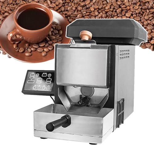 agreilduite Electric Coffee Roaster Machine 200g, W/Smoke Filter & Smoke Pipes, Smokeless Drum Roaster With 3 Roasting Modes (9 Baking Curve),For Light/Medium/Dark Roasts, Home Barista Essential