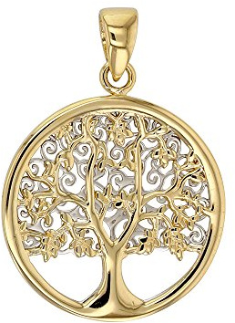 Jouailla - Pendentif arbre de vie en Or 375/1000e