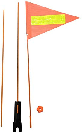 Sue-Supply Wimpel fahrradwimpel Wimpelstange für Kinder Erwachsene Fahrradsicherheitsflagge, Wimpelstange Fahrradwimpel, zur Befestigung an Fahrrädern, Achsen oder Gepäckträgern