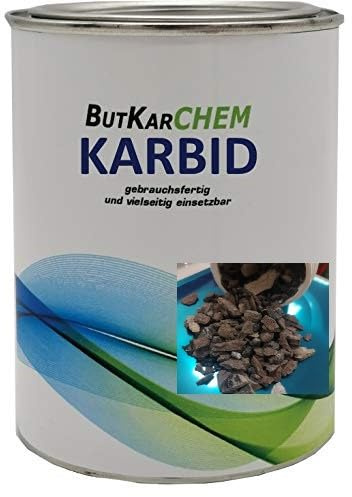 ButKarCHEM 0,5 Kg Karbid (87% Feste Steine) (Fast Acetylen Gas) (Körnung 7-15mm) (0,5Kg)