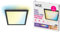 WiZ - Lámpara LED de techo - Plafón Negro 36 W luz blanca cálida a fria, marco blanco cuadrado, Wi-Fi Bluetooth, con tecnología SpaceSense y compatible con Alexa y Google Home