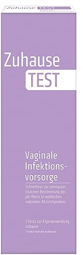 NanoRepro ZuhauseTEST Vaginale Infektionsvorsorge, Schnelltest zum Hinweis auf eine bakterielle Vaginose, einfacher vaginaler pH-Test bei Symptomen wie ungewöhnlichem Ausfluss oder Geruch | Bakterielle Vaginose, vaginaler pH-Test, für Zuhause, ungewöhnlicher Ausfluss, Geruch, schnelles Ergebnis, einfach anwendbar
