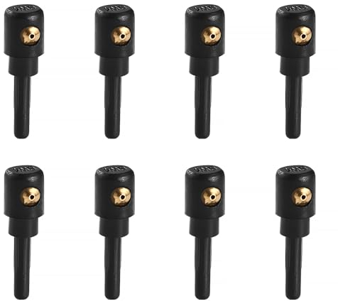Lyeteung 8 Pièces Lave Glace de Buse de Pare Brise Arrière, Buse Jet D'essuie Glace 3B9955985A, Gicleur Essuie Glace Buse, Compatibles avec Audi A3 A4 Skoda Seat VW Golf Caddy Passat