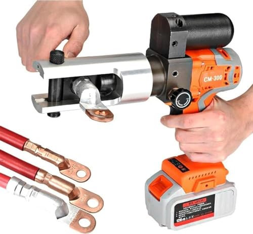 Sertisseuse hydraulique Rechargeable Pince à sertir hydraulique de batterie, pince à sertir hydraulique électrique de 12 tonnes, outil de sertissage hydraulique, pince hydraulique, pince à s