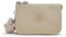 Kipling Creativity Kleine bedruckte Tasche, Schild Beige Emb, 5.75''L x 3.75''H x 1.5''D