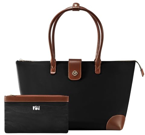 VICTORIA HYDE Damen Henkeltaschen Groß Shopper Tasche Nylon Women's Tote Handtasche Für Schule Arbeit Büro Reisen Einkaufen Alltag