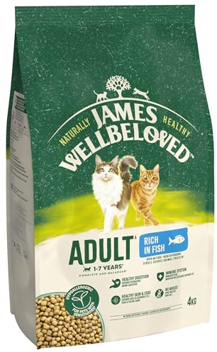 James WELLBELOVED 4kg Katze Trockenfutter Fisch