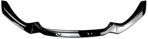 NMBZVE Auto-Mods Auto-Frontstoßstangen-Lippenspoiler-Kit Splitter-Stoßstangenschutz-Zubehör Für B&MW 1er F20 F21 2015–2019(Glossy Black)