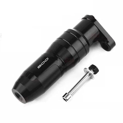 YHBH Anti-Fall Protection Motorcycle Falling Protection Frame Exhaust Slider Anti Crash Pad Protector For K&awasaki Z500 Z 500 For NINJA 500 2024 2025 Frame Sliders(BLACK)