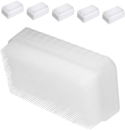 Vaguelly 6 Pièces Brosses Sensorielles Pour Garçon Fille Exfoliantes Éponges De Bain Réutilisables Pour Soins Des Doigts Orteils Des Nourrissons
