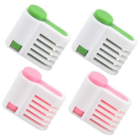 Ciieeo 4pcs Bread Slicing Guide Uniform Cake Leveler for Even Cutting for Homemade Bread DIY Baking Safe Slicing Tool with Fixed Design for Enhanced Versatility