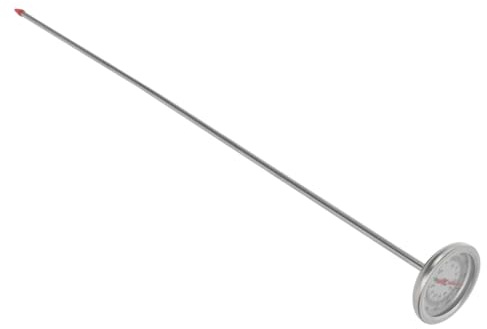 SUPVOX Thermomètre de Sol Acier Inoxydable Professionnel avec Longue pour Jardinage Intérieur et Extérieur Mesure Précise