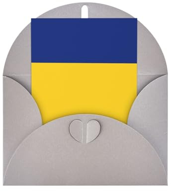 FKGKDF Flag Of Romania Print Greeting Card, Pearl Paper With Envelope, For Christmas/Birthday/Valentine'S Day