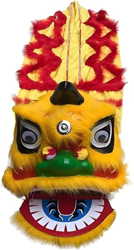 Kinesisk drakkostym för barn – livfull maskotdräkt för lejondansföreställning – 38 cm storlek
