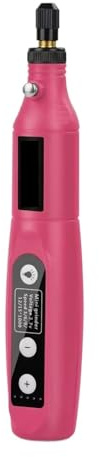 Electric Angle Grinder, Mini Grinder Machine Rotary Tools Kit Grinder Set With Engraving Accessories Kit(Pink)