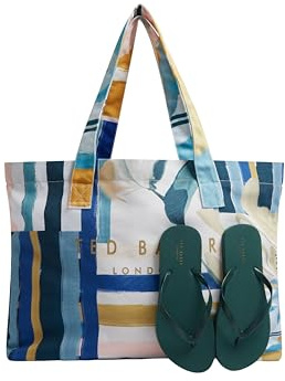 Ted Baker london shelyss-printed canvas shopper and f