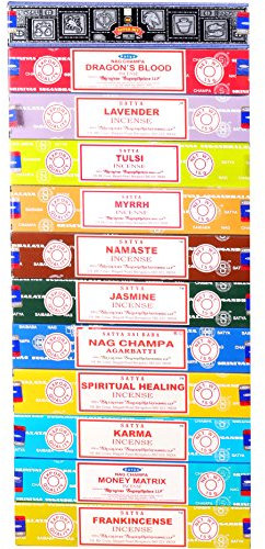 Satya Räucherstäbchen, Serie 1, 12 x 15 g