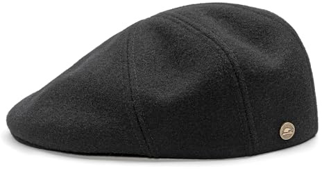 Sterkowski Ivy Five | 100% Wolle Schirmmütze für Herren und Damen | Warm Praktisch Flat Cap