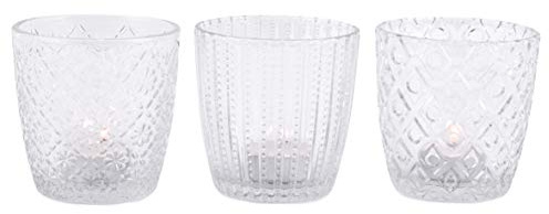 pajoma® Kerzenhalter ''Elegance'', 3er Set in, H 9 x Ø 8.6 cm