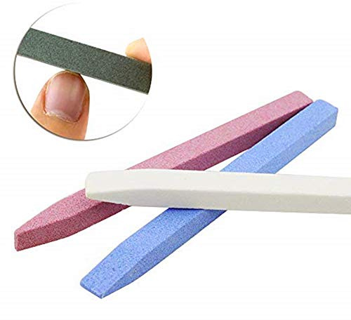 Rayibuir 10 st pimpsten nagelkonst fil nagelband pusher trimmer pedikyr manikyr poleringsverktyg