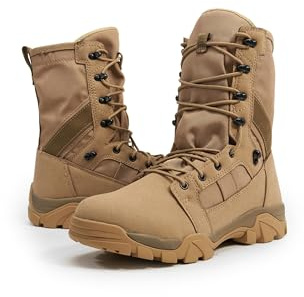 Brandit Herren Defense Boot Taktische Militärstiefel, Camel, 43 EU