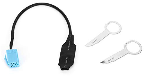 Akozon FM-Transmitter, Auto-Bluetooth-O-Modul, Radio-Stereoteile, AUX-Adapter, Musik-Empfger, Kabelsystem, kabellos, Freisprecheinrichtung, Bluetooth, Alfa Mito, Modulo Romeomodulo Romeo, Bluetooth