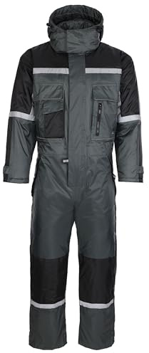 FORT - Orwell Coverall - Green - 3XL - Waterproof - Comfortable & Durable - Hardwearing Fabric - Adjustable Hem - Feature Large Pockets - Adult Rain Suit - Ideal for Work