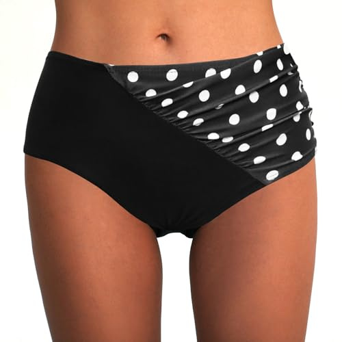 Rayson Donna Bikini Slip Addominale Pieghe Slip Costume Donna da Spiaggia Bagno Eleganti Bottom Pantaloni Costumi Donne
