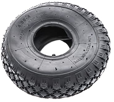 Reifen mit Schlauch 4.00-4 Zoll 2PR (20) für Schubkarre Sackkarre 2,5 bar