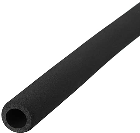 DMiotech 18mm ID x 5mm Dickes 11. 6 Schwarze Moosgummi Ummantelung Geschlossen Zellige Schaum Stoff Rohre Anti-Rutsch für Werkzeuge Griffstütze