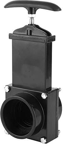 Valvola di Scarico per 50 Mm Valvola di Scarico per Fognature ABS per Accessori Esterni per Roulotte, Dura e Durevole, Lunga Durata