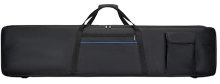 rockible E Piano Koffer, 88 Tasten E Keyboard, Piano Gigbag, Schutzhülle, Umhängetasche, Piano Keyboard Tasche für Musikstudio, Klein