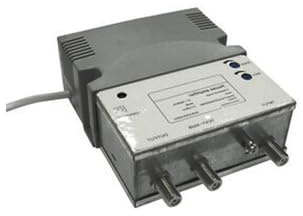 Amplificador de Antena, Doble Salida, bajo Nivel de Ruido, instalación Sencilla, Mejora la señal en Sistemas colectivos.