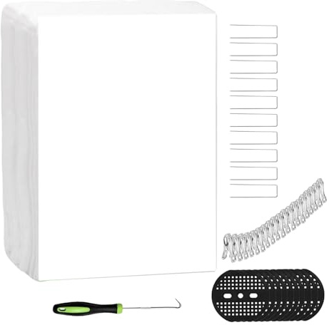 Genérico Fundas para Plantas Protección contra Heladas | Protector Flotante para Verduras,Reutilizables de Tela No Tejida - para Protección contra Heladas De Hileras Y Verduras