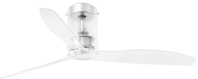Ventilador de techo Faro Barcelona 33393 MINI TUBE FAN transparente