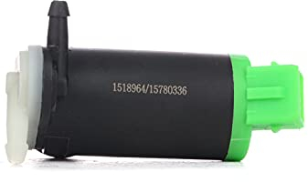 RIDEX Waschwasserpumpe Pumpenart Dualpumpe elektrisch für FIAT ULYSSE (220) passend für PEUGEOT 206 Schrägheck (2A/C) 206+ Schrägheck (2L, 2M) 106 II Schrägheck (1A, 1C) 206 SW (2E/K) 106 I (1A, 1C)