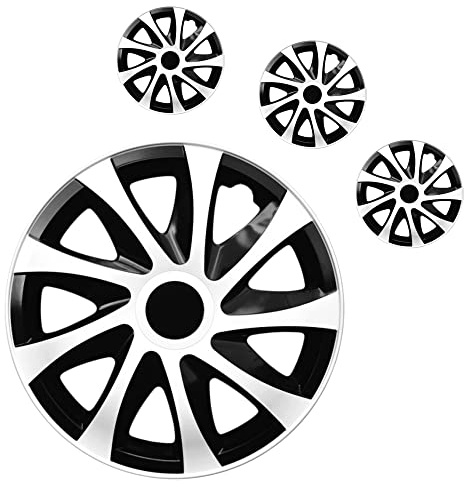 Hubcaps Universal – 14 15 16 Inch – Compatible With A Wide Range Of Car Models – Large Variety Of Colours – Fit Premium Quality Wheel Trims