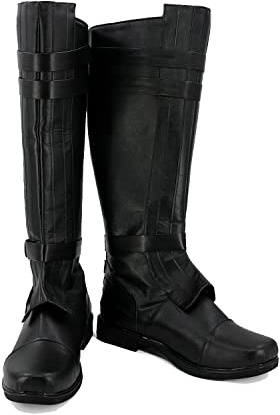 Fuman Anakin Skywalker Stiefel Film Karneval Halloween Darth Vader Kostüm Cos Zubehör