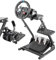 Minneer faltbar Rennlenkradständer, Unterstützung für Logitech Thrustmaster G25 G27 G29 G920 T300RS,Ständer für analoge Spiele(Enthält große Panels) Lenkrad Pedale und Sitz nicht enthalten