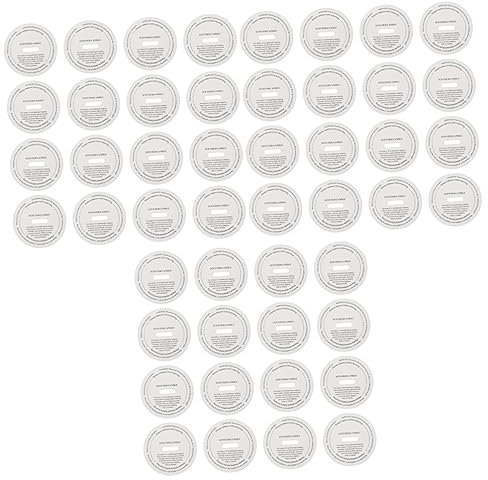 Operitacx 60stücke Handgemachte Kerzenaufkleber Aromatherapie Sticker Für Kerzen Einfach Anzubringen Geeignet Für Kerzenhersteller Und Aromatherapie Vielseitig Einsetzbar Zur
